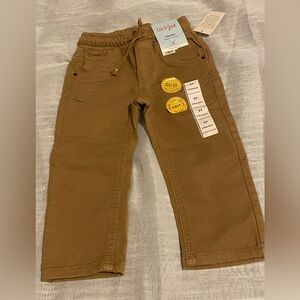 Cat & Jack Kids' Casual Brown Pants